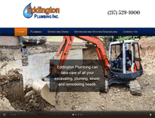 Tablet Screenshot of eddingtonplumbing.com